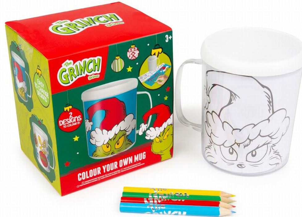 The Grinch Colour In Your Own Mug | Anilas UK