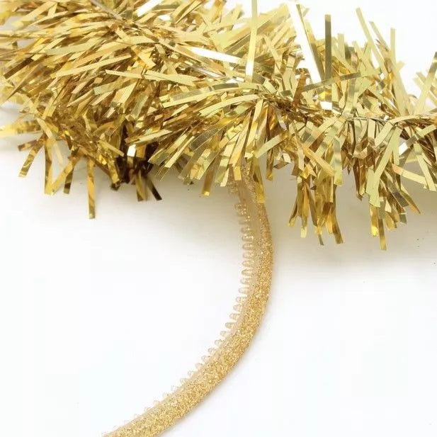 Christmas Gold Tinsel Halo Anilas UK