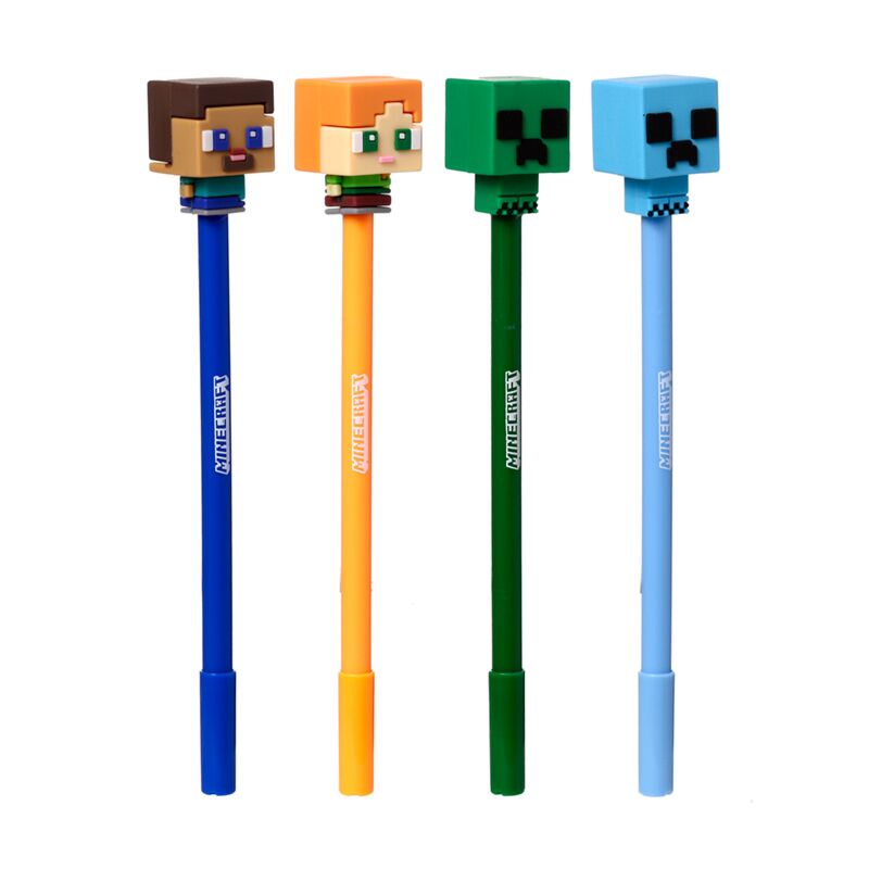 Erasable Minecraft Fine Tip Pen with Topper