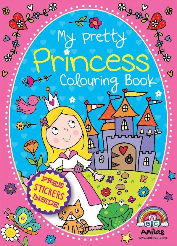My Pretty Princess Colouring Book – Anilas UK