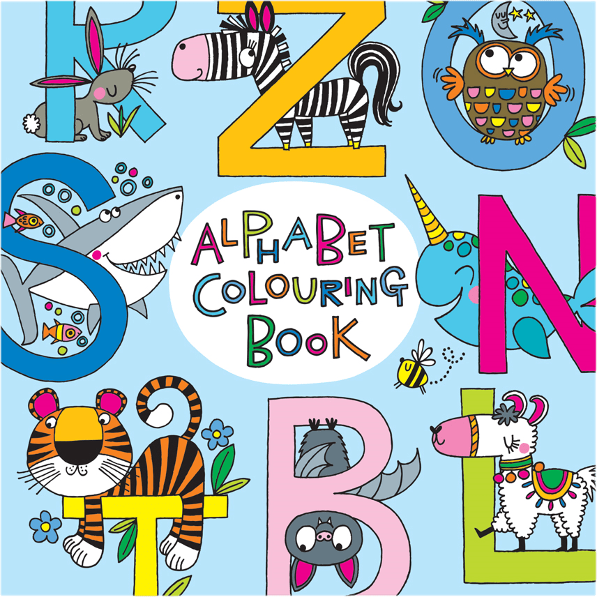Alphabet Colouring Book by Rachel Ellen Designs – Anilas UK