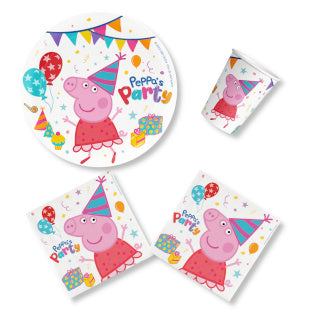 Peppa Pig Peppa's Party Tableware