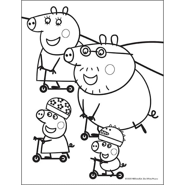 Peppa Pig 100 Stickers Holograph Set - Anilas UK