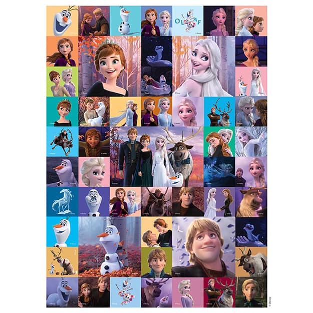 Disney Frozen 100 Stickers Holograph Set - Anilas UK