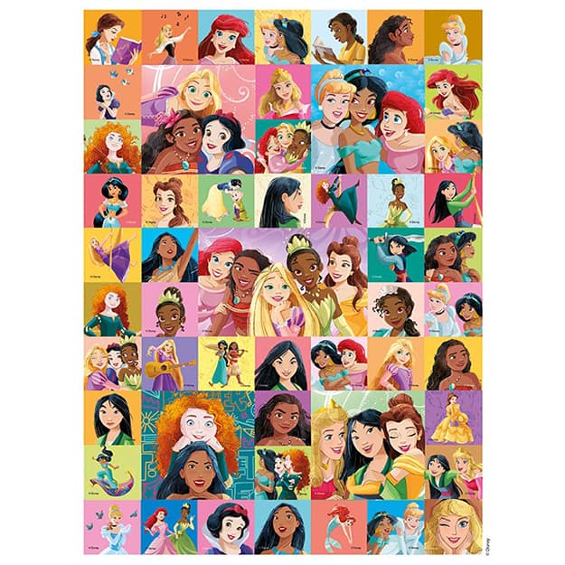 Princess 100 Stickers Holograph Set - Anilas UK