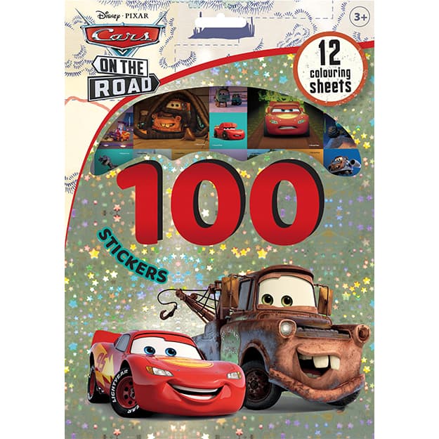 Cars 100 Stickers Holograph Set - Anilas UK