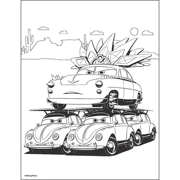 Cars 100 Stickers Holograph Set - Anilas UK