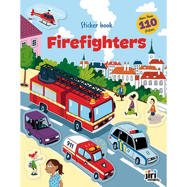 Firefighters Sticker Book - Anilas UK