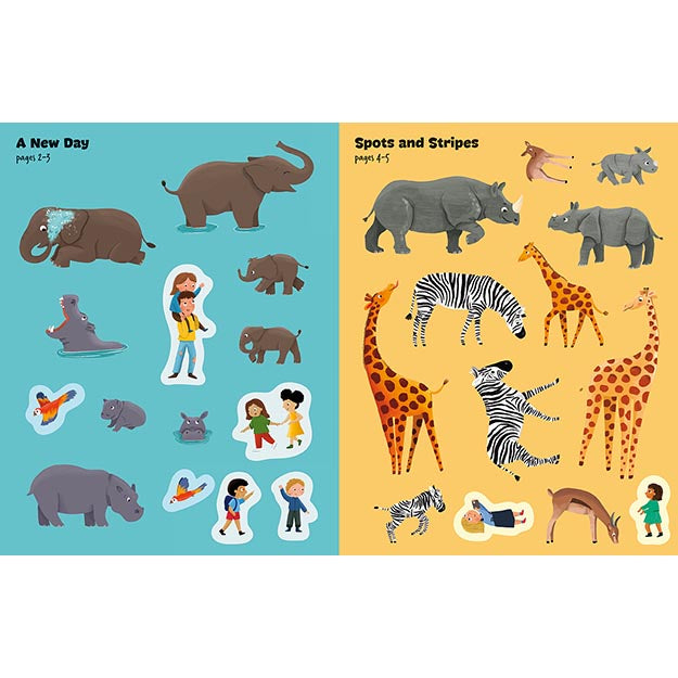 Zoo Sticker Book - Anilas UK