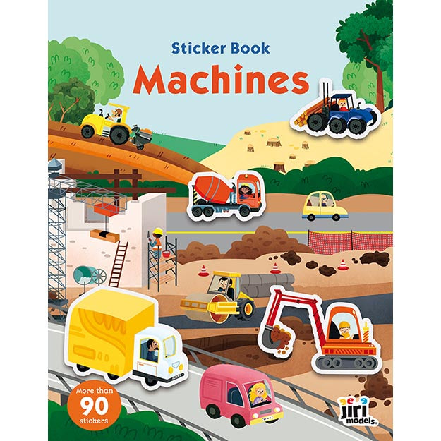 Machines Sticker Book - Anilas UK