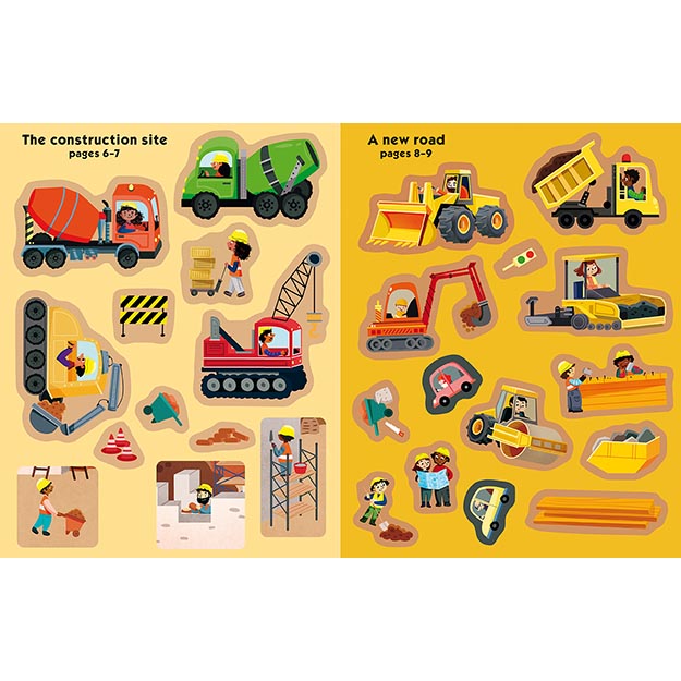 Machines Sticker Book - Anilas UK