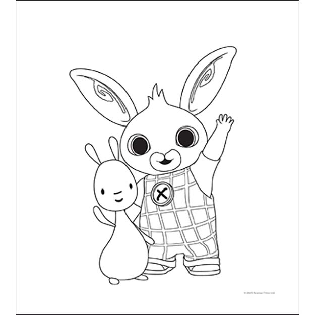 Bing Mini Colouring Book - Anilas UK