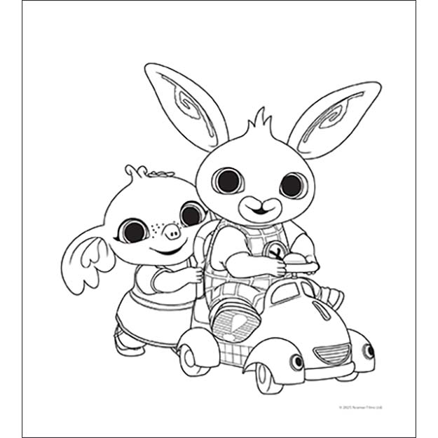 Bing Mini Colouring Book - Anilas UK