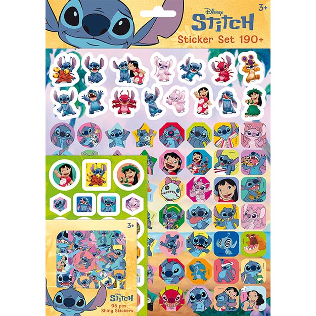 Lilo & Stitch Stickers Set 190+ - Anilas UK