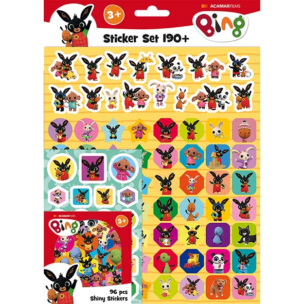 Bing Stickers Set 190+ - Anilas UK