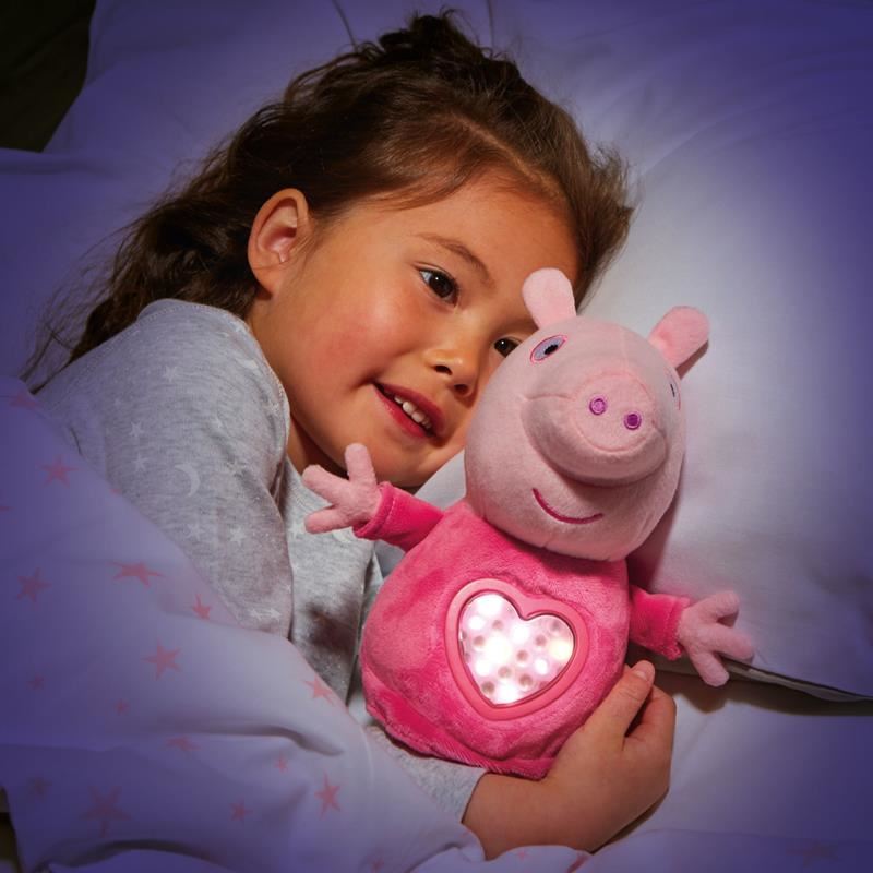 Peppa Pig Sleepover Peppa Cuddly Interactive Bedtime Toy - Anilas UK