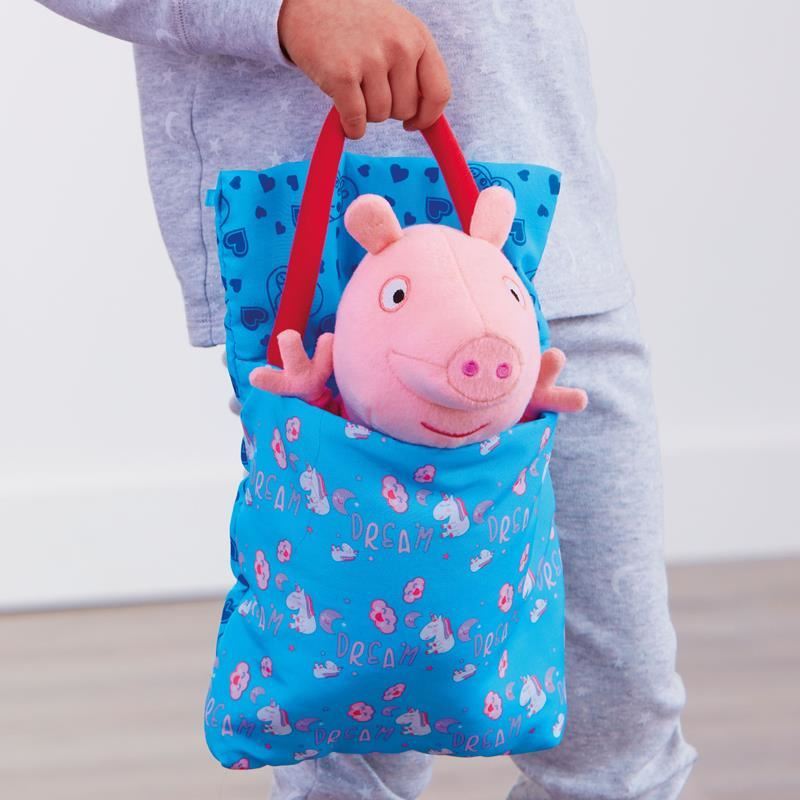Peppa Pig Sleepover Peppa Cuddly Interactive Bedtime Toy - Anilas UK