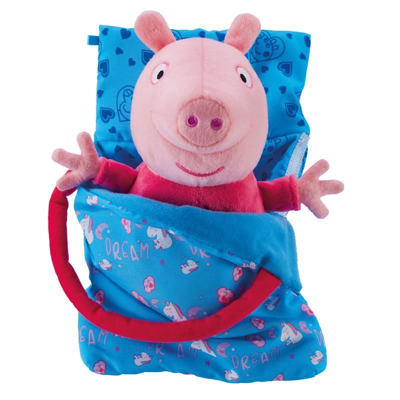 Peppa Pig Sleepover Peppa Cuddly Interactive Bedtime Toy - Anilas UK
