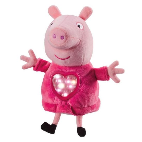 Peppa Pig Sleepover Peppa Cuddly Interactive Bedtime Toy - Anilas UK