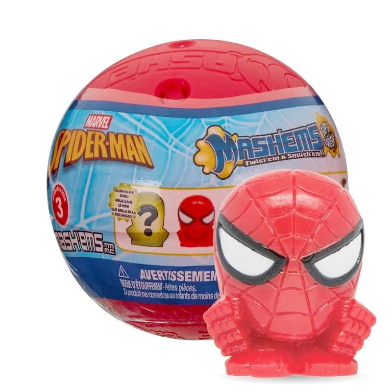 Spider-Man Mash'ems Collectible Squishy Capsule - Anilas UK