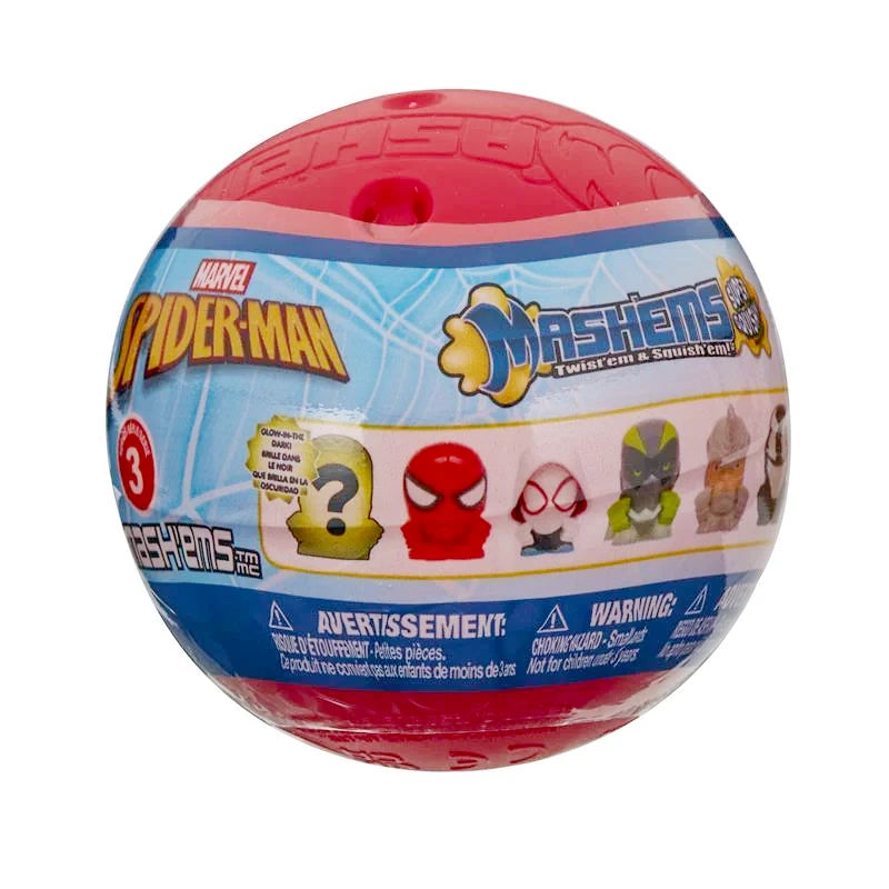 Spider-Man Mash'ems Collectible Squishy Capsule - Anilas UK