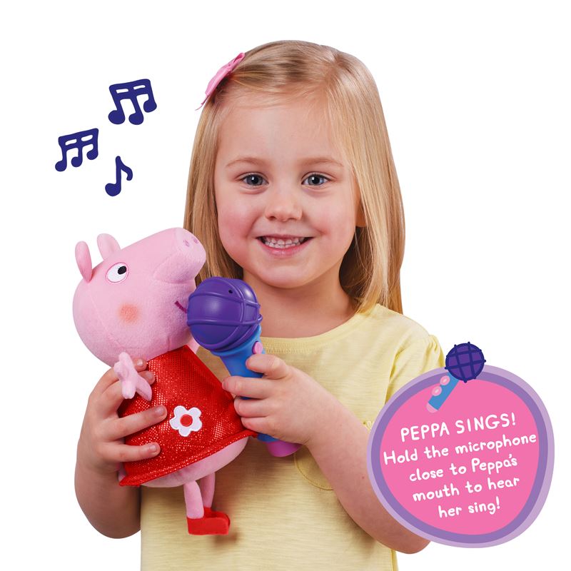 Peppa Pig Sing With Me Plush Toy - Anilas UK