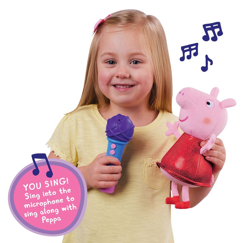 Peppa Pig Sing With Me Plush Toy - Anilas UK