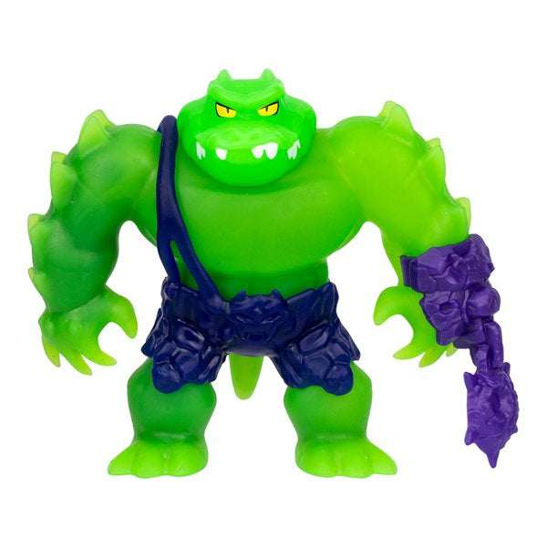 Heroes of Goo Jit Zu Meteor Madness Rock Jaw Action Figure, 12 cm, Stretchy - Anilas UK