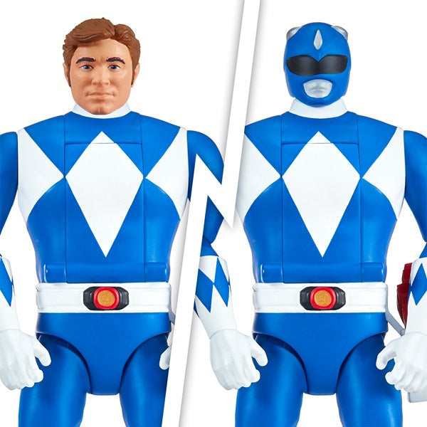 Mighty Morphin Power Rangers Auto-Morphin Blue Ranger Figure - Anilas UK