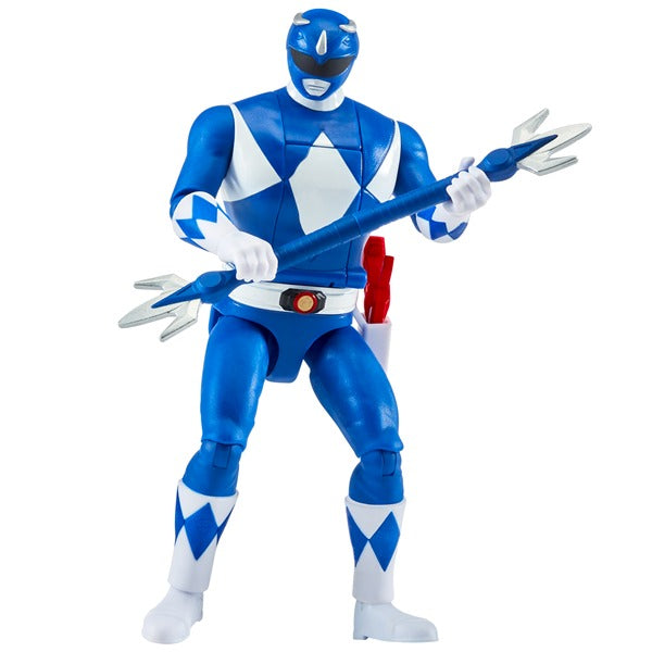 Mighty Morphin Power Rangers Auto-Morphin Blue Ranger Figure - Anilas UK