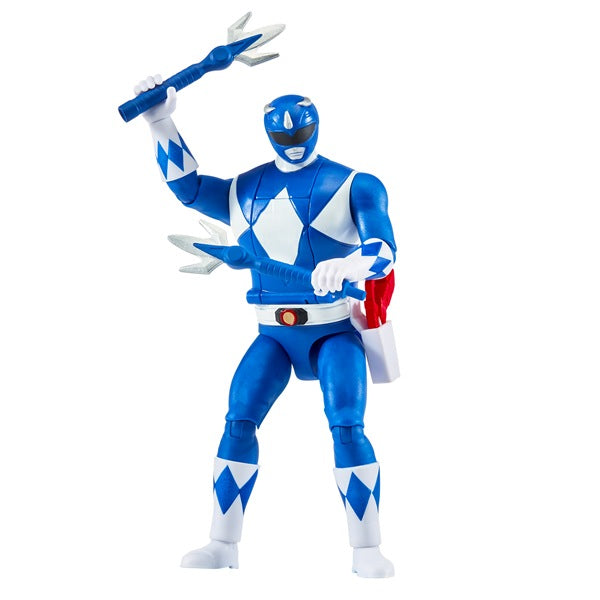 Mighty Morphin Power Rangers Auto-Morphin Blue Ranger Figure - Anilas UK
