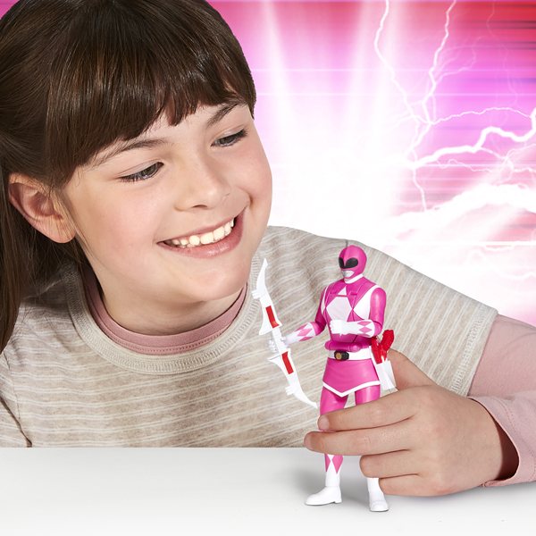 Mighty Morphin Power Rangers Auto-Morphin Pink Ranger Figure - Anilas UK