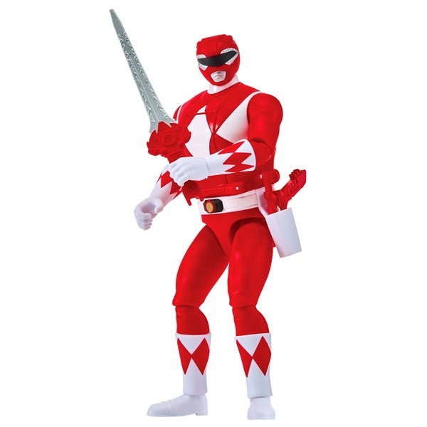 Mighty Morphin Power Rangers Auto-Morphin Red Ranger Figure - Anilas UK