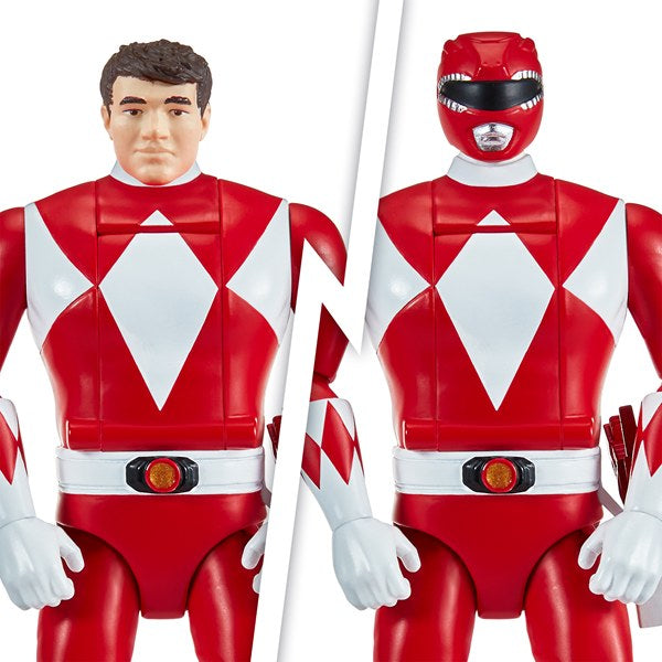 Mighty Morphin Power Rangers Auto-Morphin Red Ranger Figure - Anilas UK