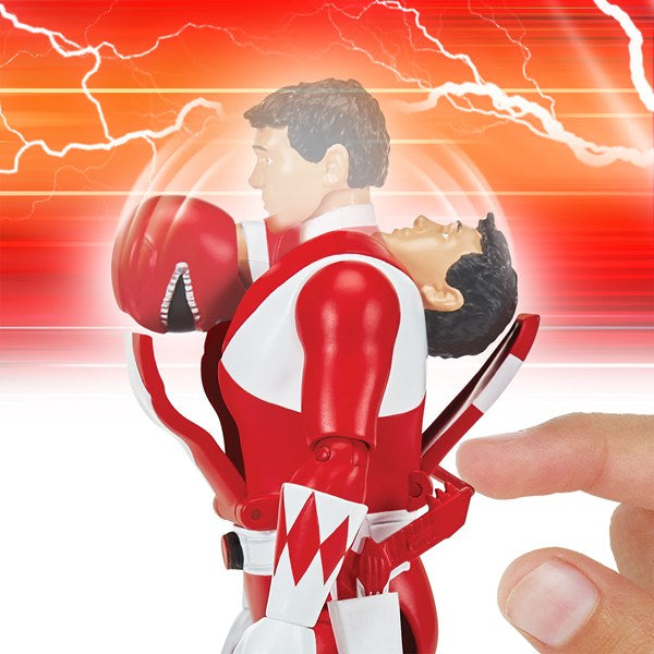 Mighty Morphin Power Rangers Auto-Morphin Red Ranger Figure - Anilas UK