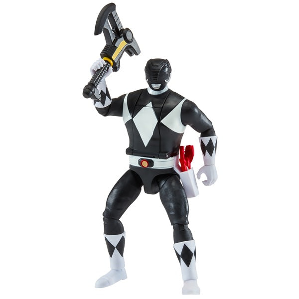 Mighty Morphin Power Rangers Auto-Morphin Black Ranger Figure - Anilas UK