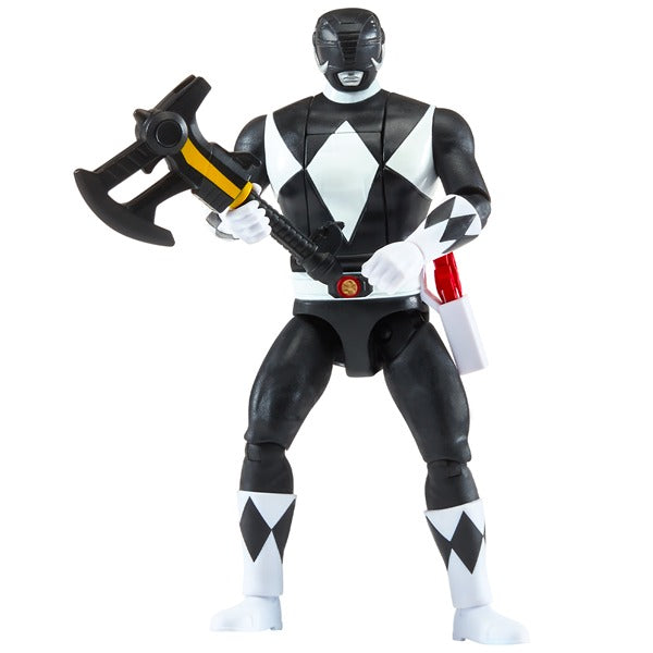 Mighty Morphin Power Rangers Auto-Morphin Black Ranger Figure - Anilas UK