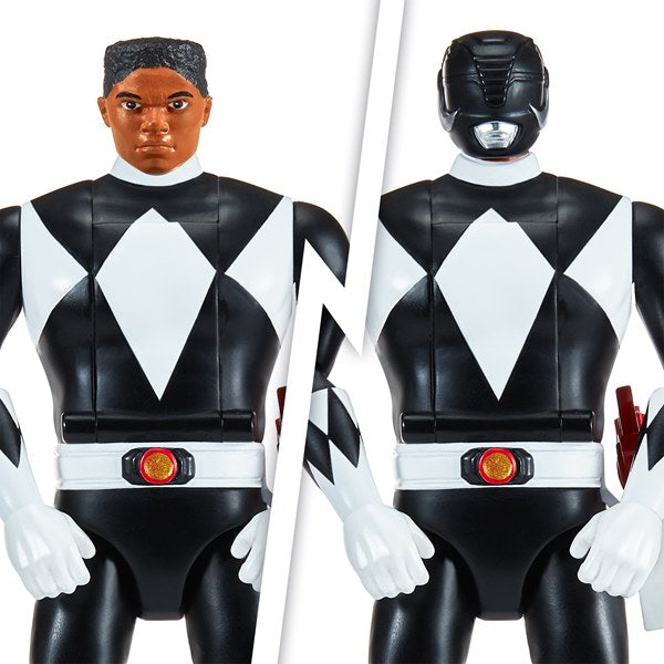 Mighty Morphin Power Rangers Auto-Morphin Black Ranger Figure - Anilas UK
