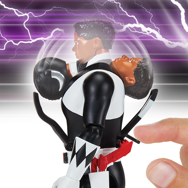 Mighty Morphin Power Rangers Auto-Morphin Black Ranger Figure - Anilas UK