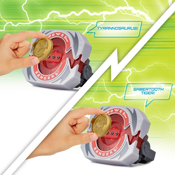 Mighty Morphin Power Rangers Power Morpher Deluxe Buckle, 40+ Sounds - Anilas UK