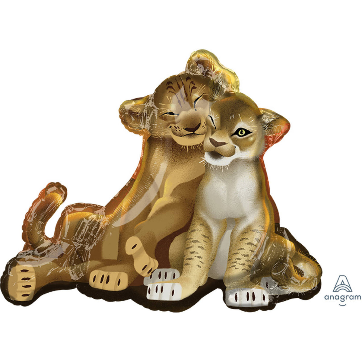 Lion King  -  Shape Foil Balloon - 78 x 66 cm - Anilas UK