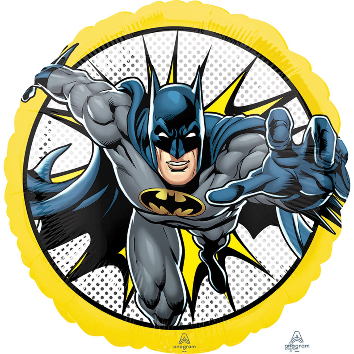 Batman Foil Balloon 43cm - Anilas UK