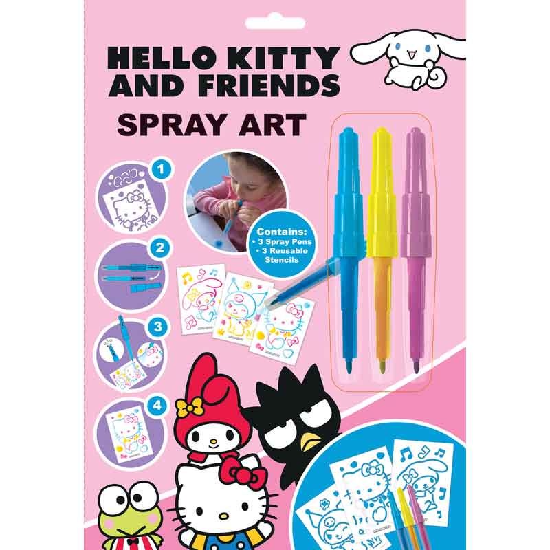 Hello Kitty and Friends Spray Art - Anilas UK