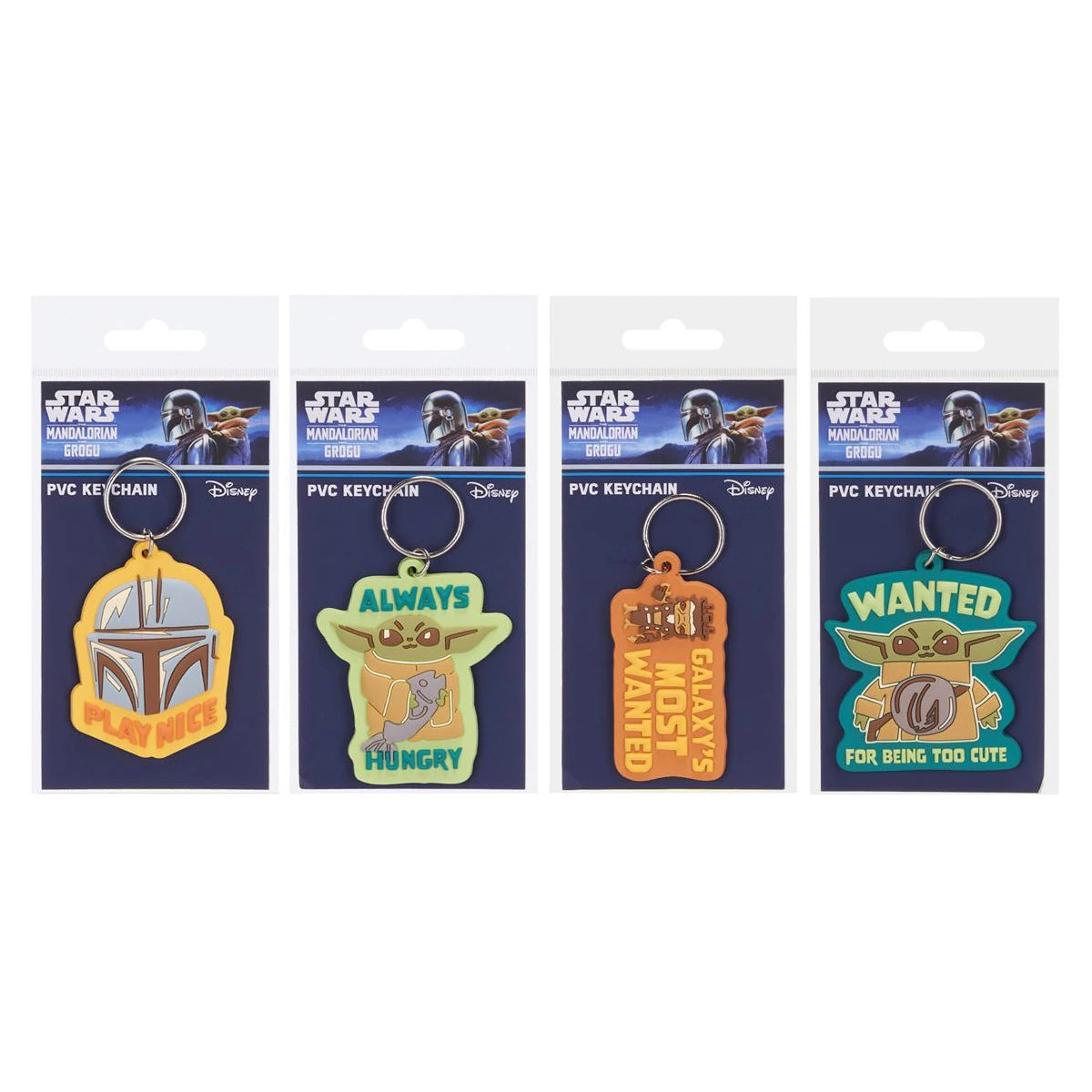 Star Wars Mandolorian & Grogu 2D Keychain