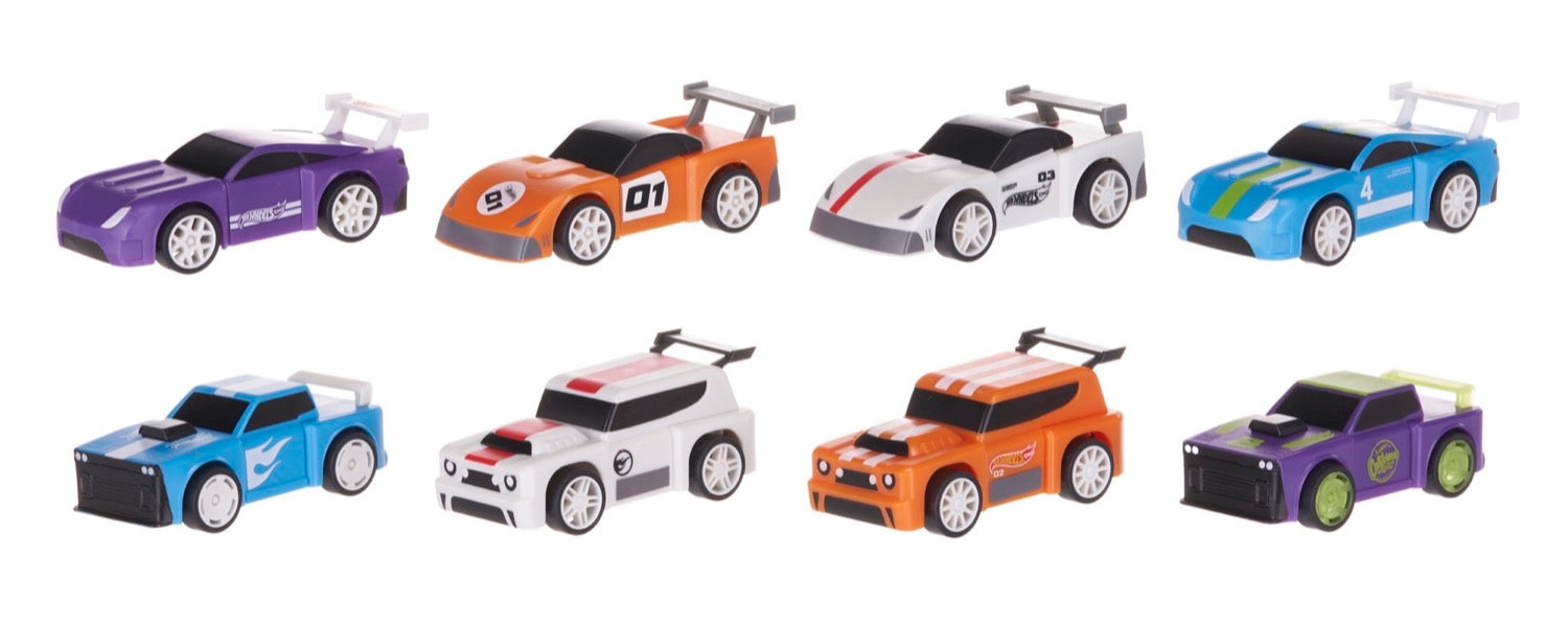 Hot Wheels Mix & Match Pull Back Friction Cars - Anilas UK