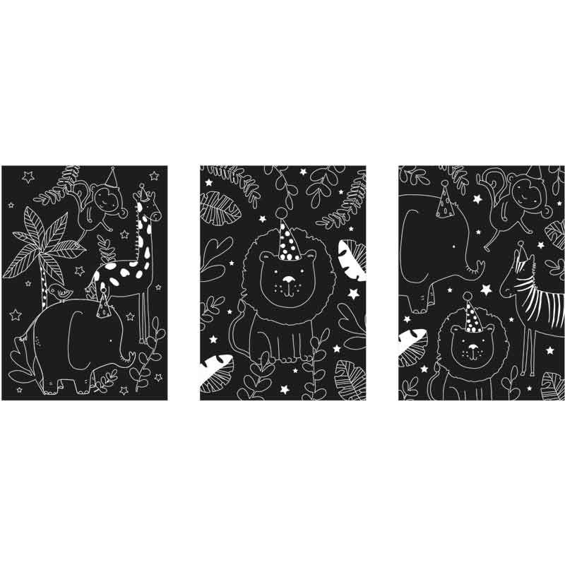 Jungle Scratch Art Set - Anilas UK
