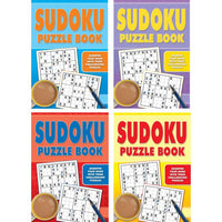 Sudoku Puzzle Books (Set of 4) - Anilas UK