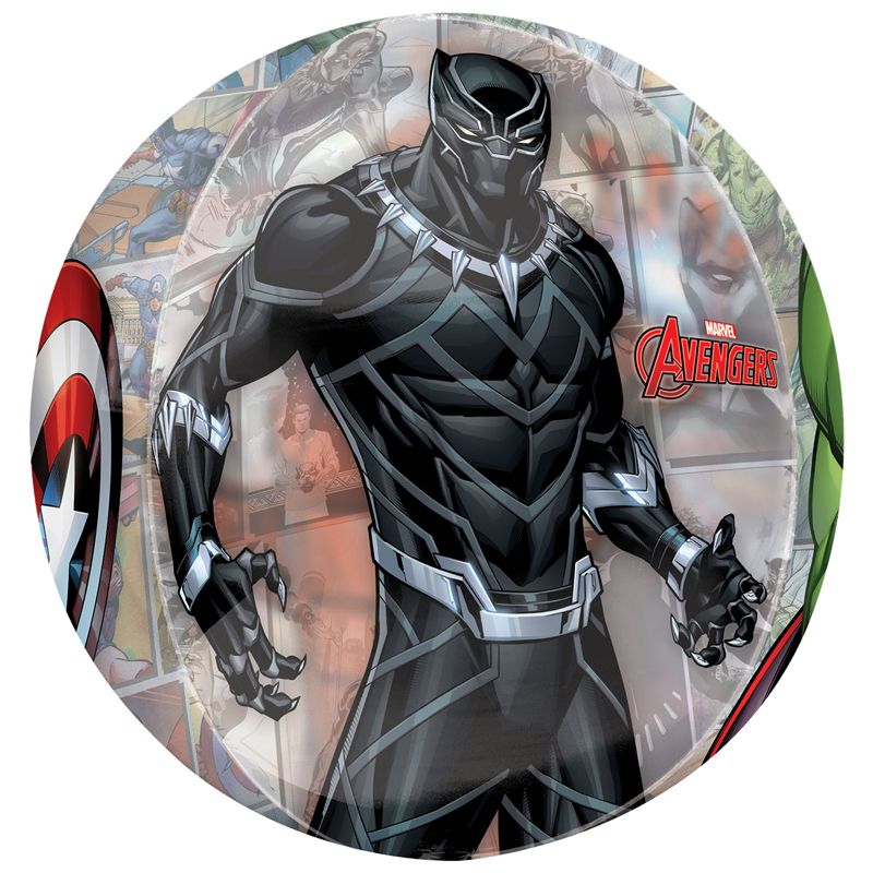 Marvel Avengers Orbz Foil Helium Balloon 38cm / 15in - Anilas UK