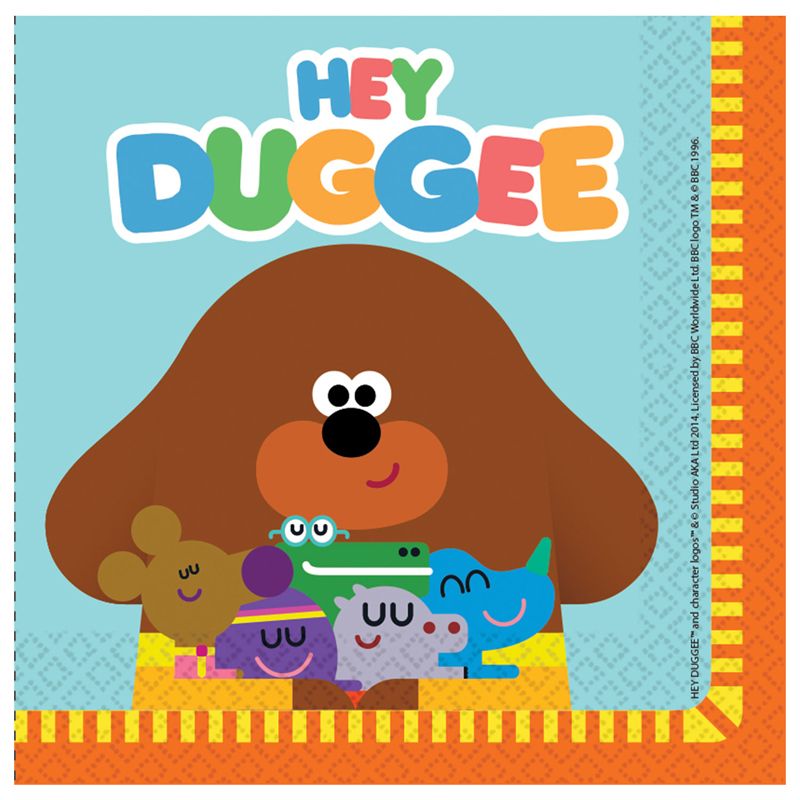 Hey Duggee Lunch Napkins (Pack of 16) - Anilas UK