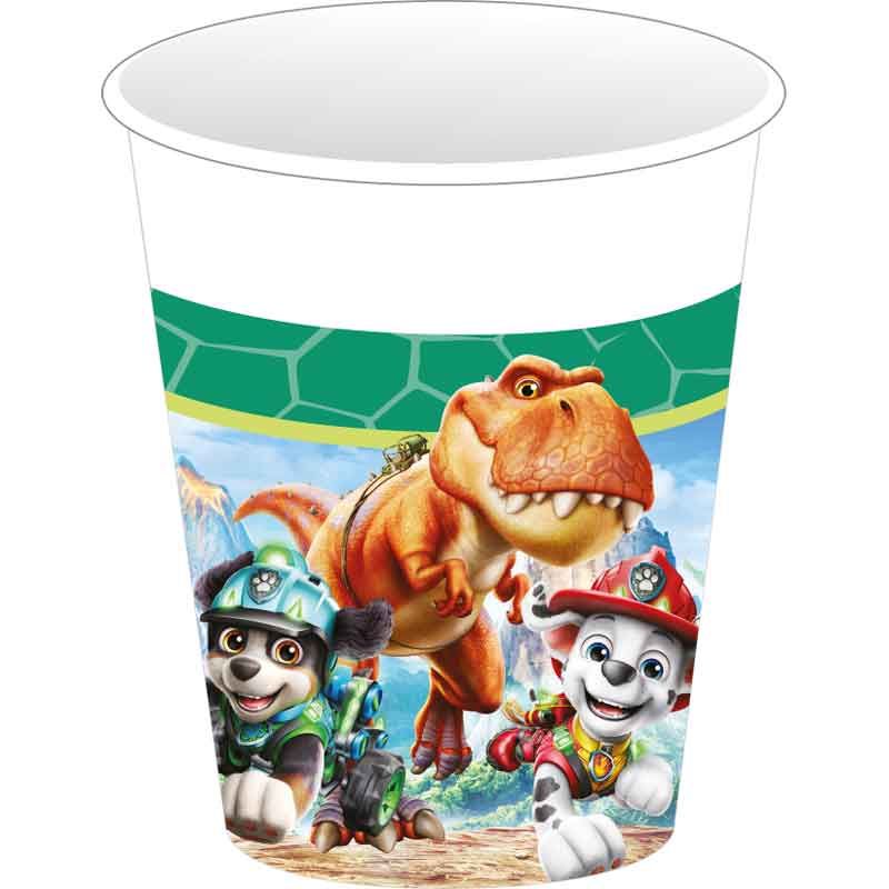 Paw Patrol Dino Paper Cups (Pack of 8)